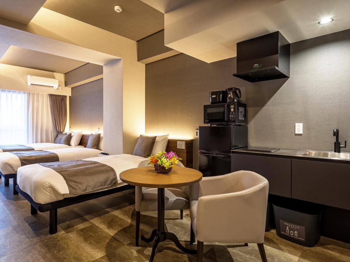 Apartemen studio 20 m² dengan 1 kamar mandi pribadi di Naha Bagian luar foto