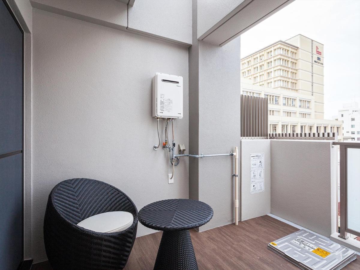 Apartemen studio 20 m² dengan 1 kamar mandi pribadi di Naha Bagian luar foto