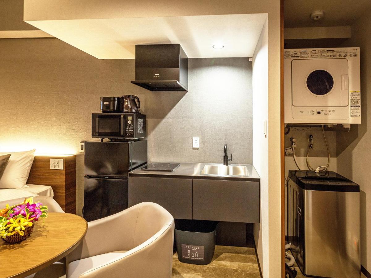 Apartemen studio 20 m² dengan 1 kamar mandi pribadi di Naha Bagian luar foto